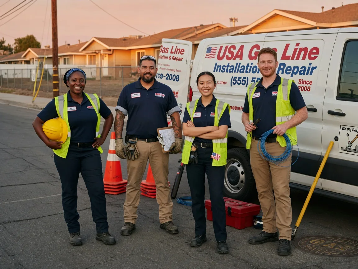 Gas Line Installation company in Branchdale, PA